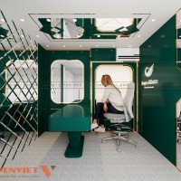 Thiết kế nội thất phòng livestream nhỏ gọn chỉ 12m2